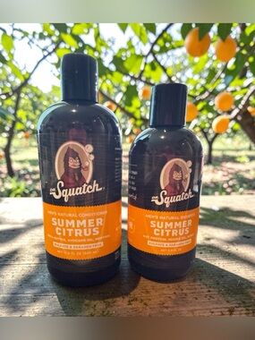 Dr.Squatch Summer Citrus Men's Shampoo & Conditioner set
